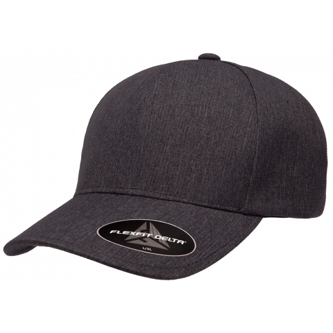 Кепка FlexFit 180 Delta Carbon Melange Charcoal S/M Кепка FlexFit 180 Delta Carbon Melange Charcoal S/M