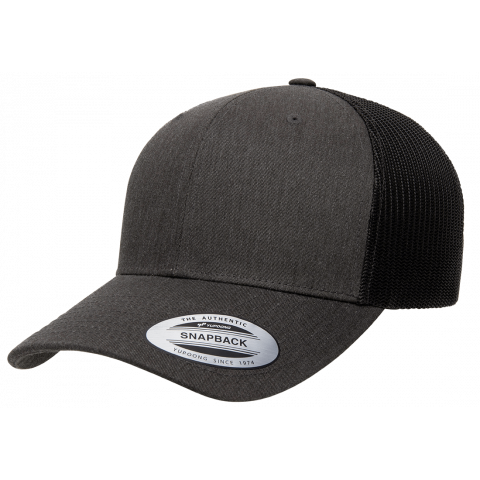 Кепка FlexFit 6606 Retro Trucker - Dark Heather Кепка FlexFit 6606 Retro Trucker - Dark Heather