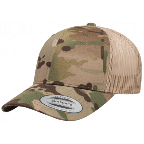 Кепка FlexFit 6606MC Retro Trucker - Multicam Khaki Кепка FlexFit 6606MC Retro Trucker - Multicam Khaki