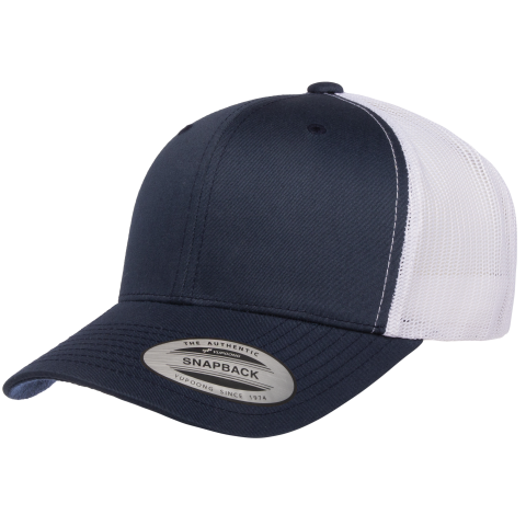 Кепка FlexFit 6606T Retro Trucker - Navy/White