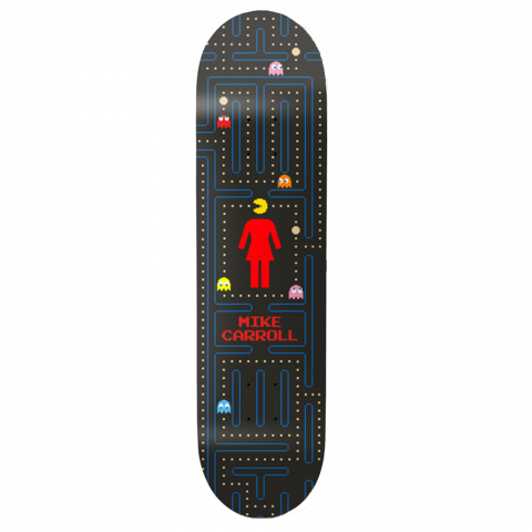 Дека для скейтборда Girl - Carroll Pac-Man Navy 8.25