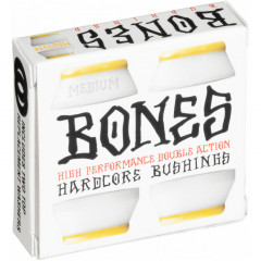 Амортизаторы для скейтборда Bones Medium Set Yellow/White